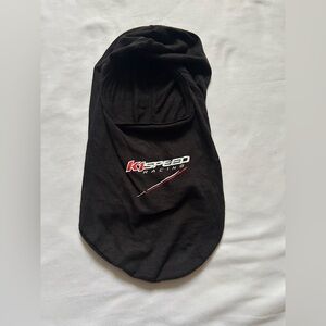 Black Racing Balaclava Ski Mask